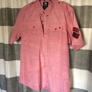 Men’s Ecko button up shirt, size XLT